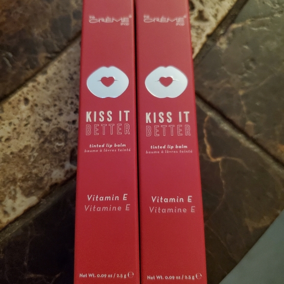 The creme shop kiss it better tinted lip balm crayon in boo boo NWT - Picture 2 of 3